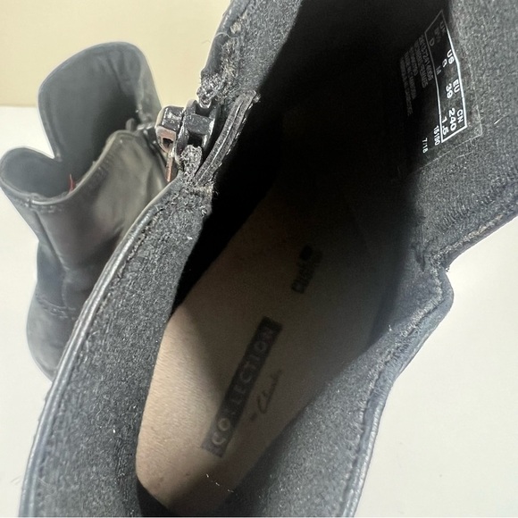 Clarks Women's Verona Step Boots Ankle Booties Black Leather Size US 8 - Picture 10 of 11